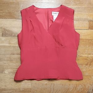 Tribeca Studios Fitted Silk Blouse